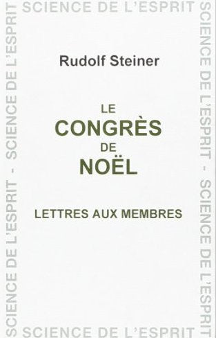 Le Congrès de Noël - Les 19 lettres au membres