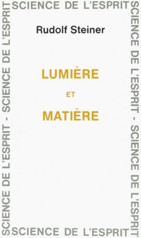 Lumière et matière