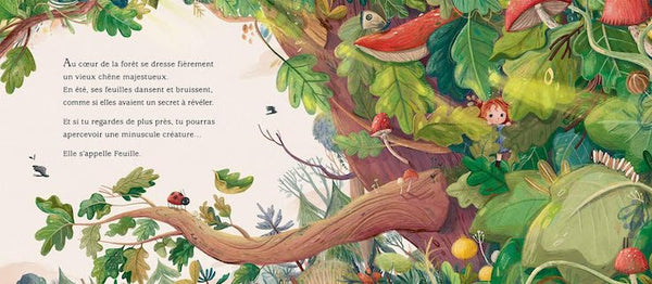 Feuille, la petite fée des forêts