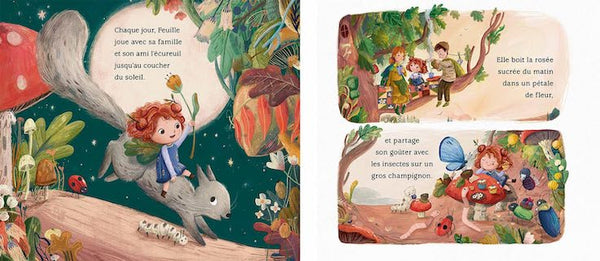 Feuille, la petite fée des forêts