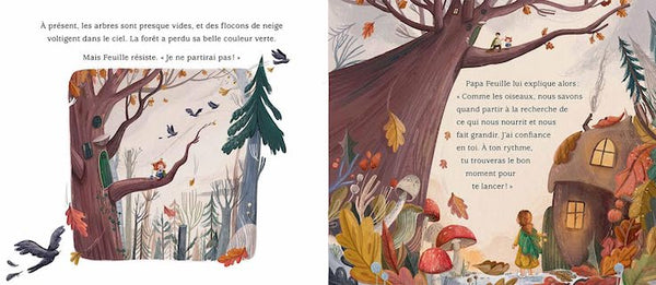 Feuille, la petite fée des forêts