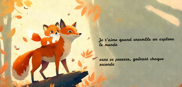 Je t'aime de tout mon cœur