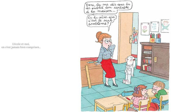L'école, maman et moi