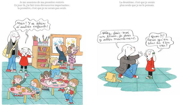 L'école, maman et moi