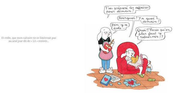 L'école, maman et moi