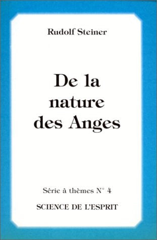 De la nature des anges