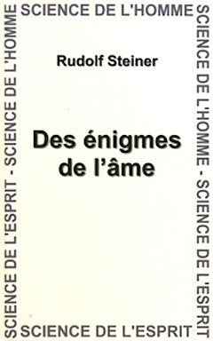 Des énigmes de l'âme