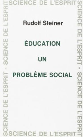 Education, un problème social
