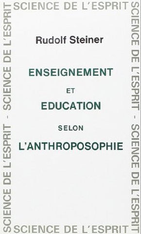 Enseignement et éducation selon l'anthroposophie