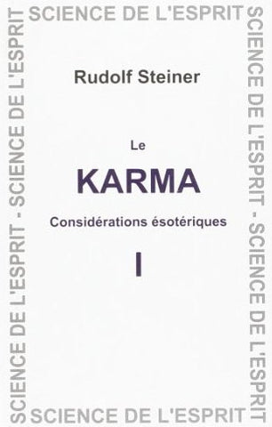 Le karma - Considérations ésotériques I
