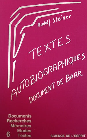 Textes autobiographiques